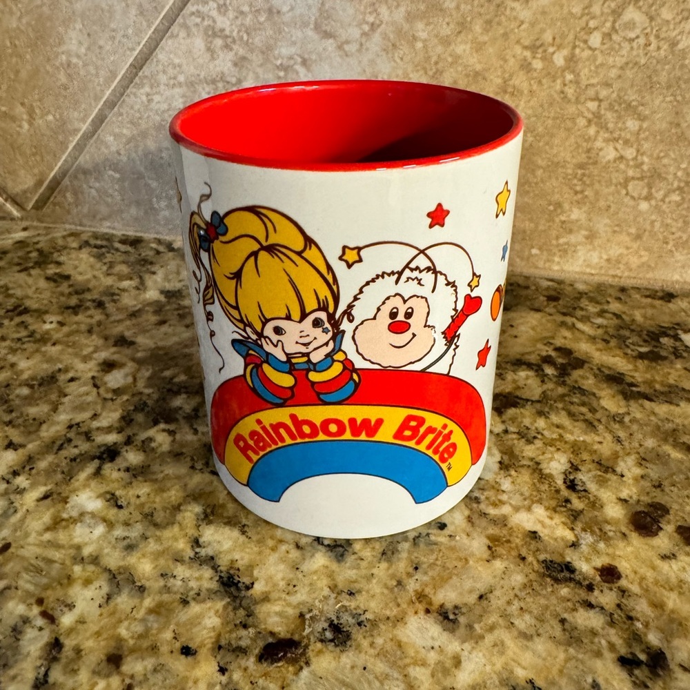Rainbow Brite coffee mug